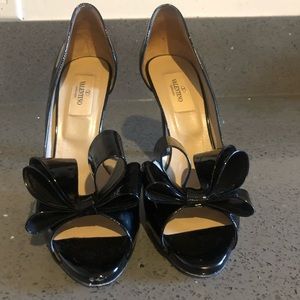 Valentino D’Orsay Couture Bow Pumps